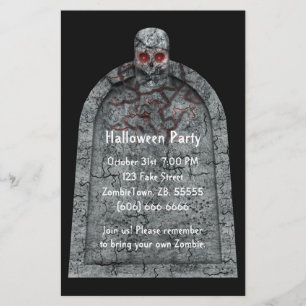 Gravsten - Halloween Flyer