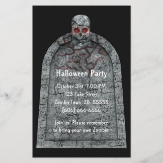 Gravsten - Halloween Flyer