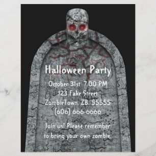 Gravsten - Halloween Flyer