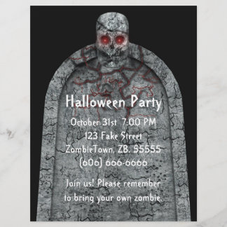 Gravsten - Halloween Flyer