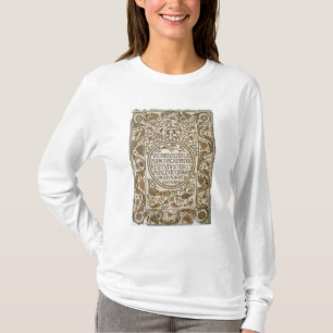 Gravsten med en epitaph t-shirt