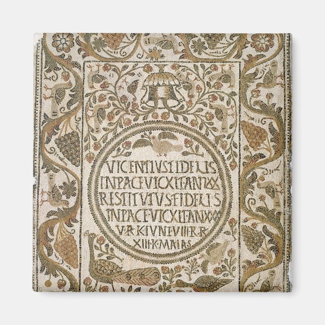 Gravsten med epitaph magnet (Framsidan)