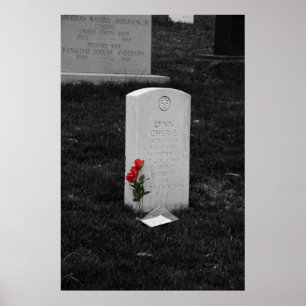 Gravsten på den Arlington kyrkogården Washington, Poster