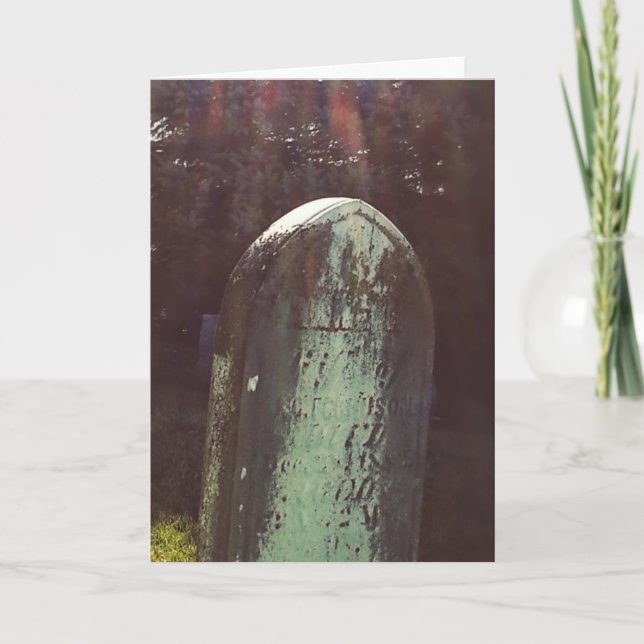 Gravsten Sunshine Kort (Framsida)