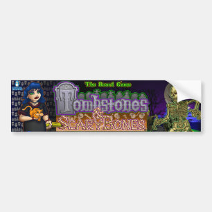 Gravstenar & ScaryBones bildekal