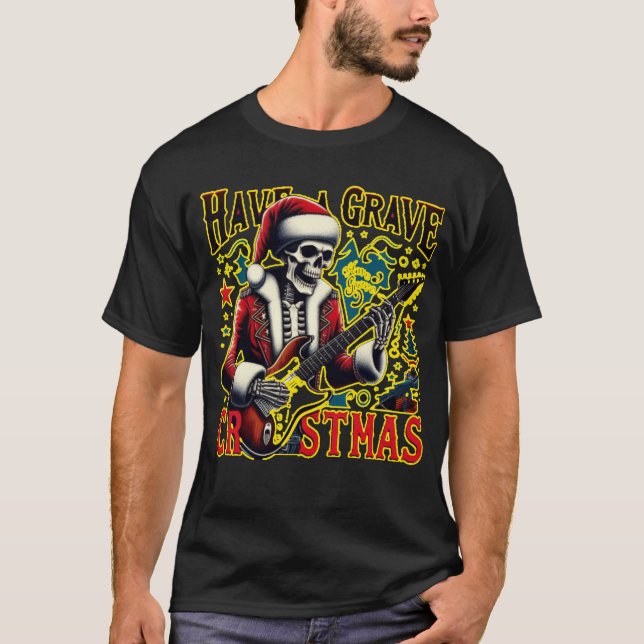 gravt jultommas t shirt (Framsida)