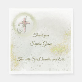 Gravt och glatt papper kor-servetter pappersservett