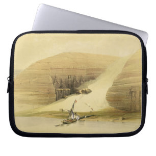Grävt tempel av Abu Simbel, från "egypten och Nu Laptop Sleeve