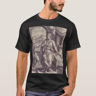 Gravyr av Matteus Den Helige Andas Ingivelse T Shirt