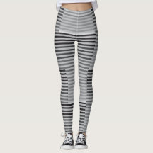 Gray, Black, White Stripes