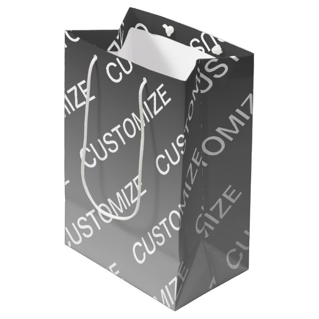 Gray (changeable color) Ombre & Text Pattern (Framsidan Vinklad)