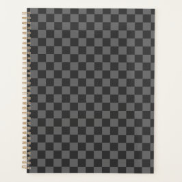 Gray Checkered Checkerboard