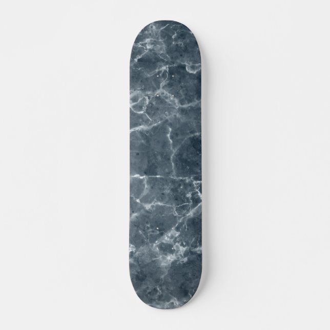 Gray marble mini skateboard bräda 18,5 cm (Framsida)