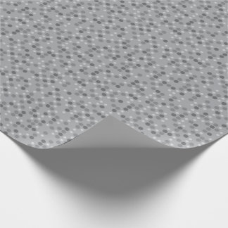 Gray Polka Dots Presentpapper
