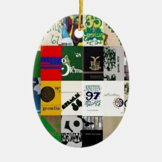 GRAYDON - YEARBOOKEN TÄCKER JULGRANSPRYDNAD KERAMIK