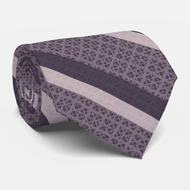 Grayish Pink Violet On A Dusty Plum Purple Grid Slips (Rullad)