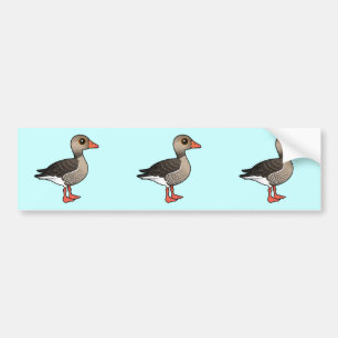 Graylag Goose Bildekal