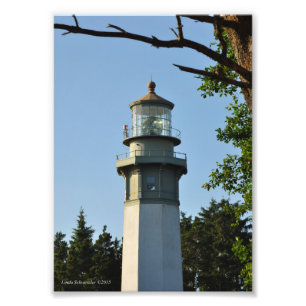 Grays Harbour Lighthouse Fototryck