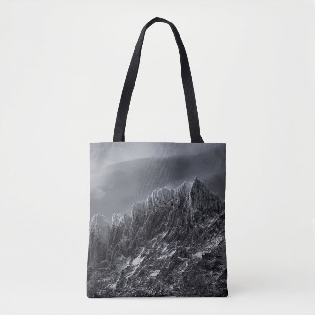 GRAYSCALE PHOTOGRAPHY OF MOUNTAIN TYGKASSE (Framsida)