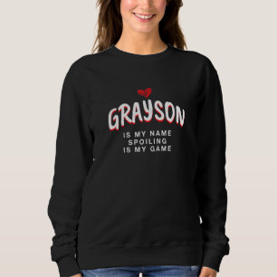 Grayson är mitt Namn unika smeknamn Quirky Alias F T Shirt