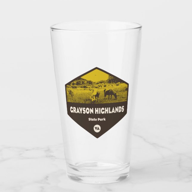 Grayson Highlands State Park Virginia Glaskopp (Framsida)