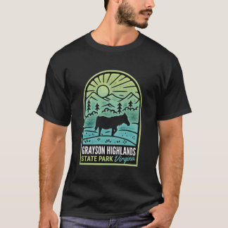 Grayson Highlands State Park Virginia T Shirt