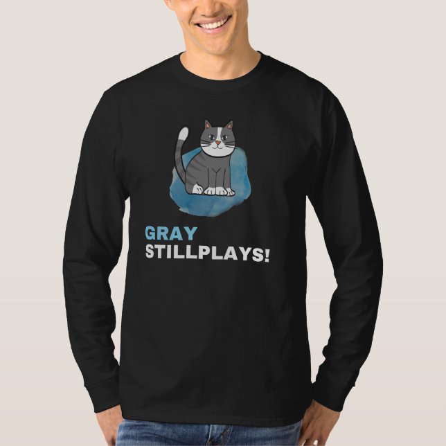 Graystillikar, söt familjepresentikt för mamma,  t shirt (Framsida)