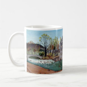 Graysville mal - morfar målning kaffemugg