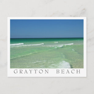 Grayton Beach - 30A Florida - White gräns Vykort