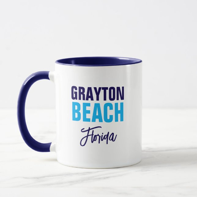 Grayton Beach Florida Kaffe Mugg (Vänster)