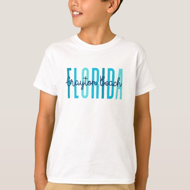 Grayton Beach Florida (Ocean) T Shirt (Framsida)