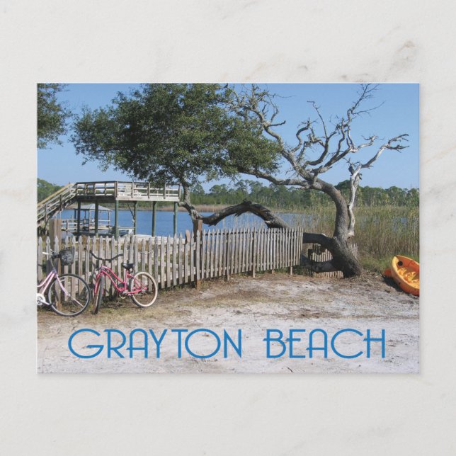 Grayton Beach Florida Vykort (Framsida)