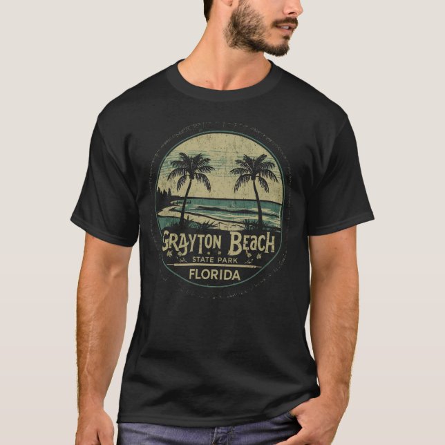 Grayton Beach State Park - Florida  T Shirt (Framsida)