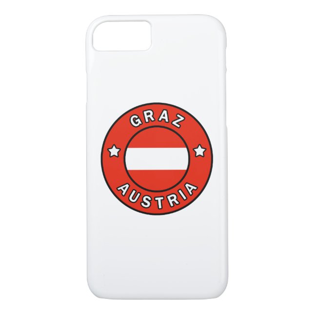 Graz Austria Case-Mate iPhone Skal (Baksida)