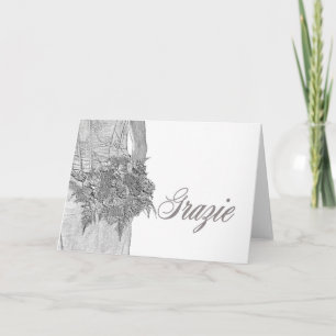 Grazie La Sposa di Sabbia Bröllop Tack Kort