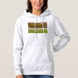 Grazing Elk Couple Hoodie T Shirt