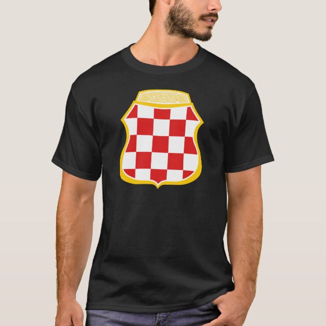 Grb Herceg-Bosne Tee Shirt (Framsida)