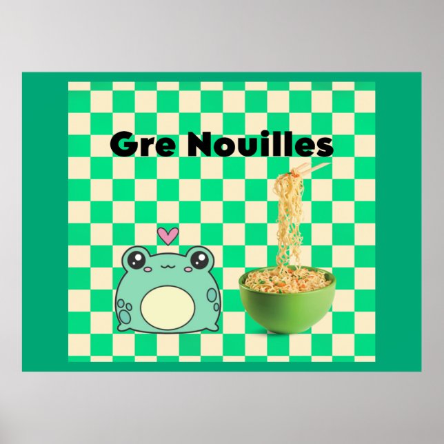 Gre nouilles poster (Framsidan)