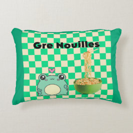 Gre nouilles prydnadskudde