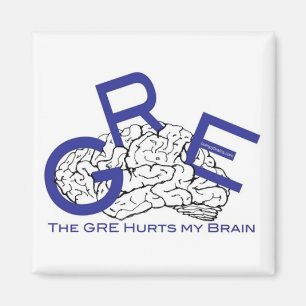 GRE ontr min hjärnmagnet Magnet