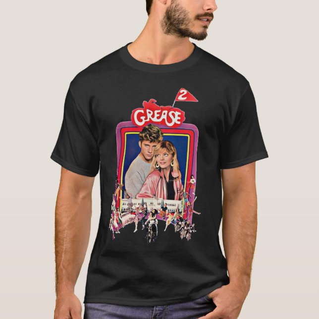 Grease 2 Classic 80 s Film Essential T-Shirt (Framsida)