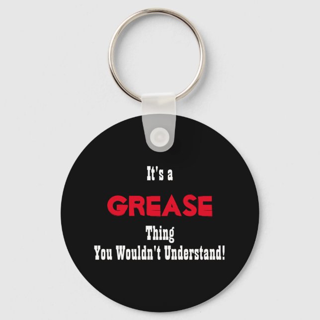 Grease Keychain Nyckelring (Framsida)
