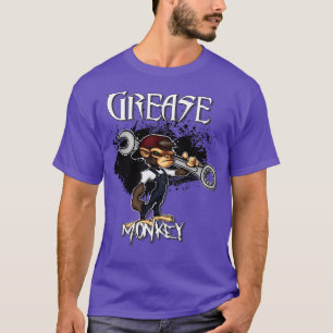 Grease Monkey-design T Shirt