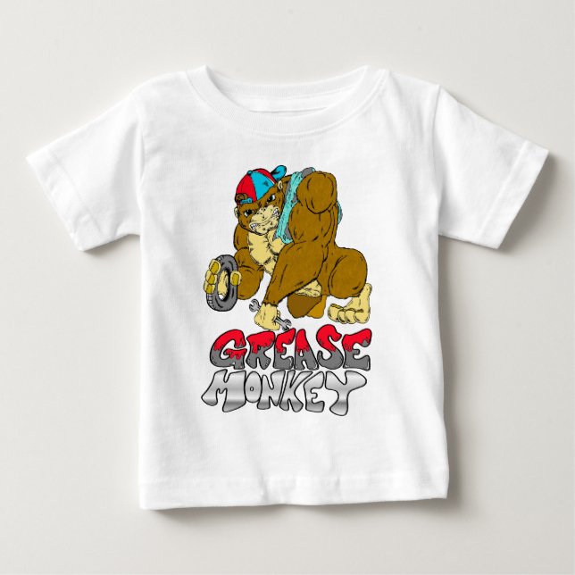 Grease Monkey T-shirt (Framsida)