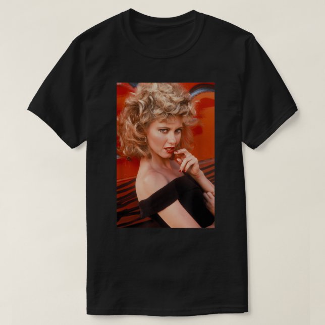 Grease Sandy Black Dress Photo T-Shirt (Design framsida)