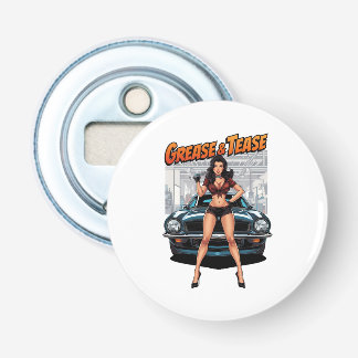 Grease & Tease – Heterochnology Pin-Up-Flicka Flasköppnare