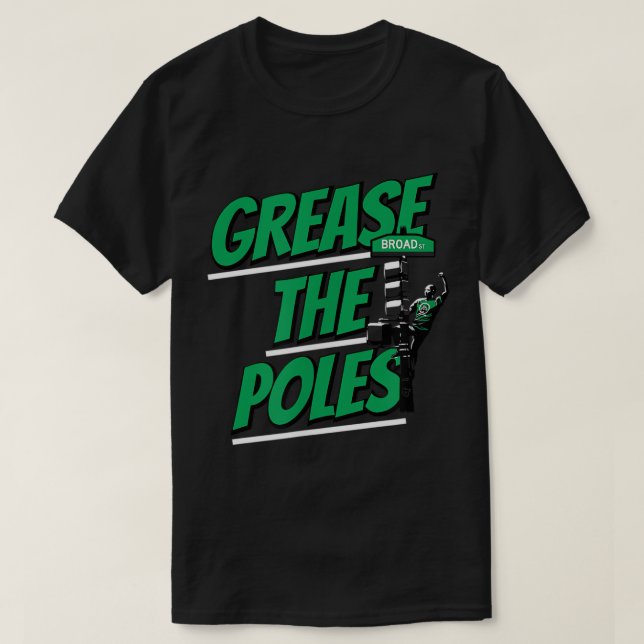 Grease the Poles - Philadelphia Football T-Shirt (Design framsida)