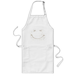 Greasy Smiles Apron Långt Förkläde