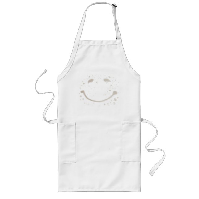 Greasy Smiles Apron Långt Förkläde (Framsidan)