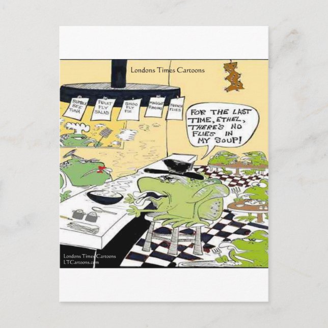 Greasy Spoon for Frogs underbara gåvor och kort (Framsida)